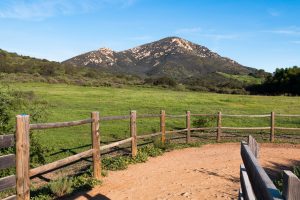 iron mt trailhead in Poway, California